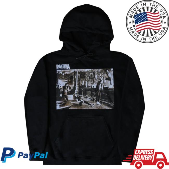 Official Pantera Merch Store Pantera Cfh Album Cover Hoody