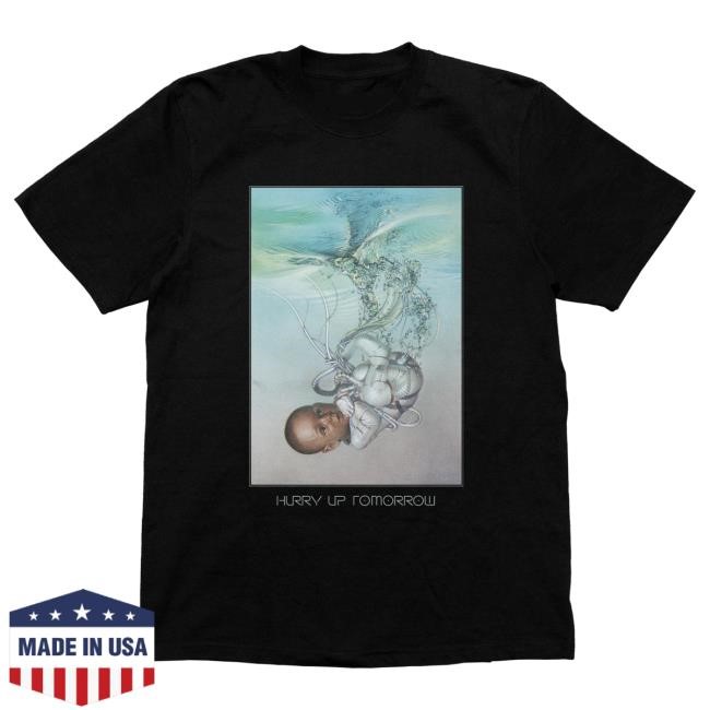 Official The Weeknd Merch Store Shop The Weeknd X Sorayama ‘Hurry Up Tomorrow’ Top Shirt TheWeeknd