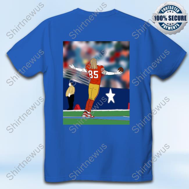 Rita Oak Day 31 Kittle On Dallas Star Sweatshirt