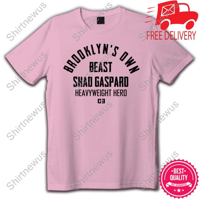 Jeff Hardy Brooklyn's Own Beast Shad Gaspard Heavyweight Hero Shirt