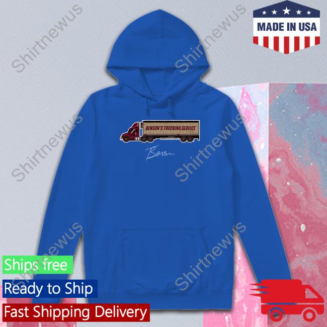 Benson's Trucking Service T Shirt Treybenson3 Trey Benson Merch
