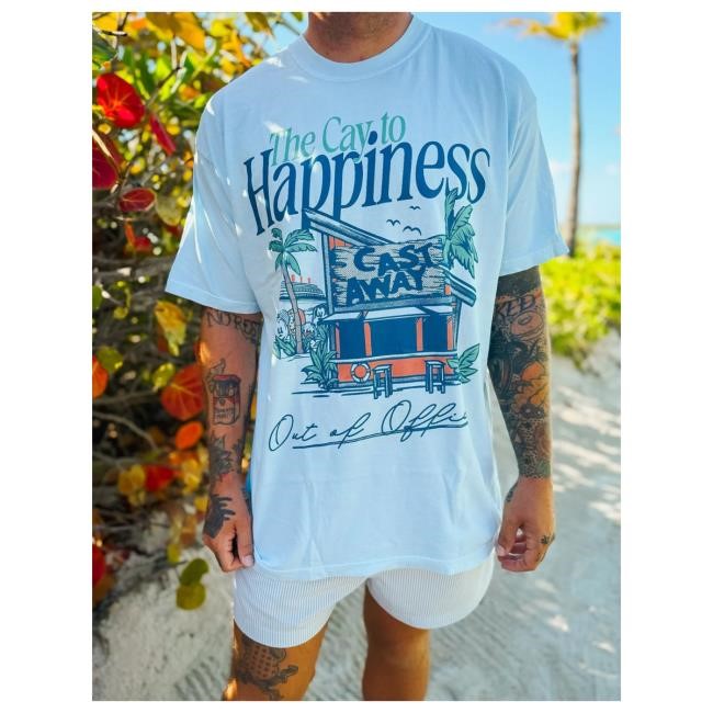 Official The Lost Bros The Cay To Happiness Tshirt