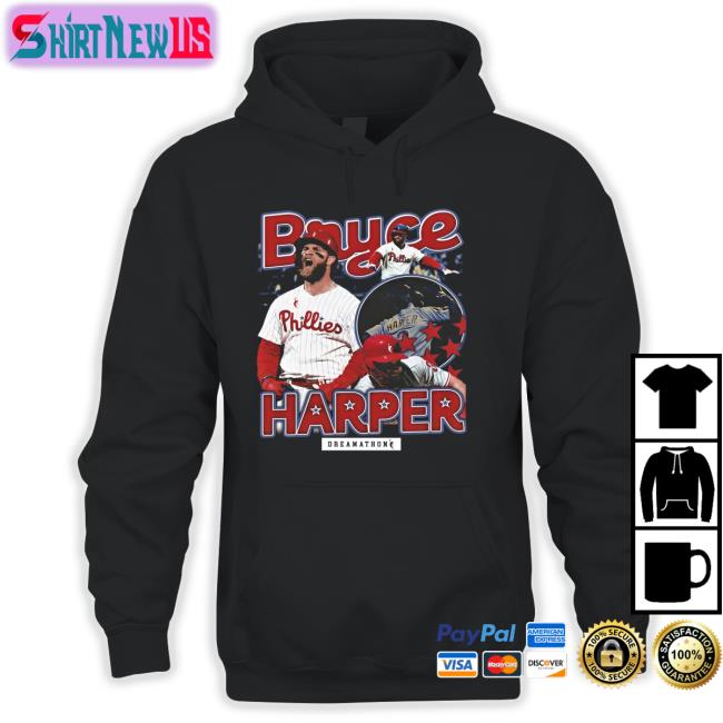 Quez Watkins Wearing Bryce Harper Long Sleeve T Shirt Eliot Shorr Parks