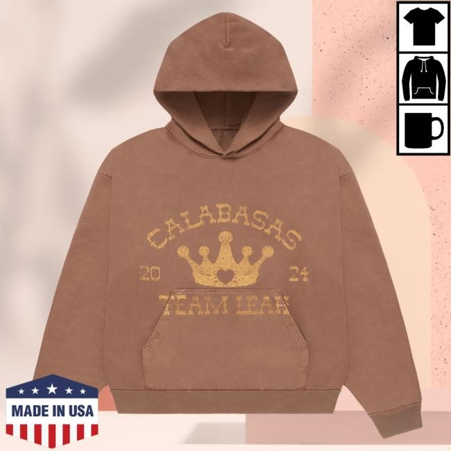 Official Leah Kateb Merch Store Leah Kateb Calabasas Attractive Hoodie LeahKateb