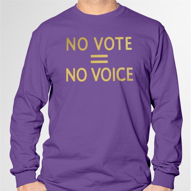 Roland Martin No Vote = No Voice T Shirt Rolandsmartin