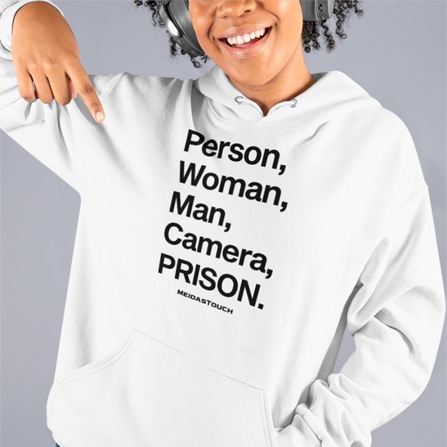 Meidastouch Merch Person Woman Man Camera Prison Sweatshirt