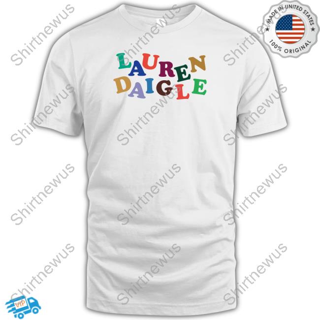 Official Lauren Daigle Merch Tossed Text Tee Shirt