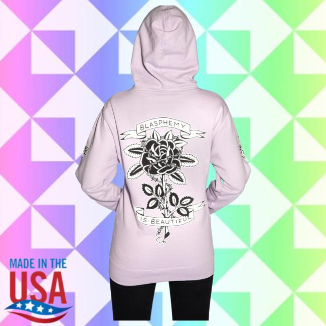 Blackcraft Cult Clothing Store BlackcraftCult Blasphemy Is Beautiful - Pastel Hood