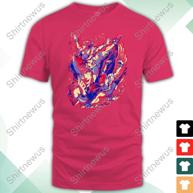 Official The Yetee Street Fighter 6 Pas De Deux T-Shirt
