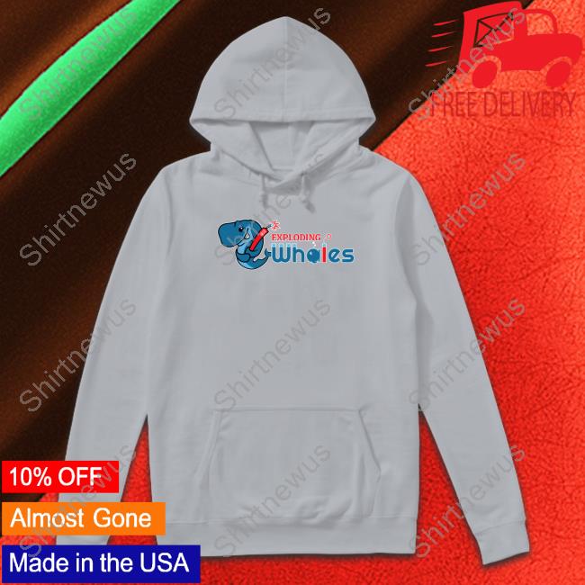 Eugene Emeralds Exploding Whales Hoodie Eugene Emeralds Exploding Whales Long Sleeve Shirt