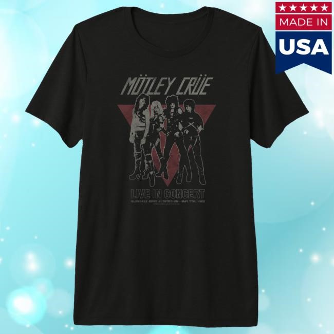 Mötley Crüe - Vintage Glendale Tank Top Shirts Motley Crue Official