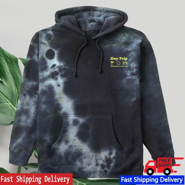 Official Insomniac Shop Merch Store InsomniacShop Day Trip Motifs House Music All Day Long Crew neck Sweatshirt