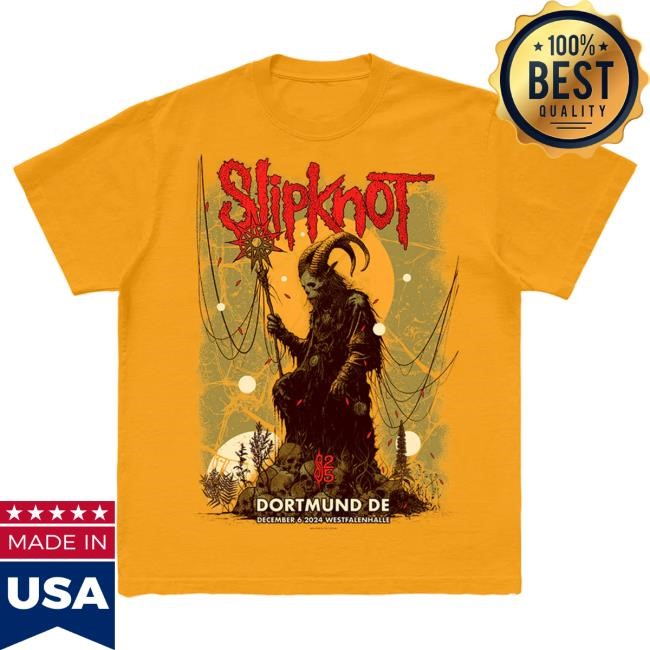 Official Slipknot Merch Store Shop Slipknot 2024 Tour Dortmund Popover Shirt Slipknotmerch