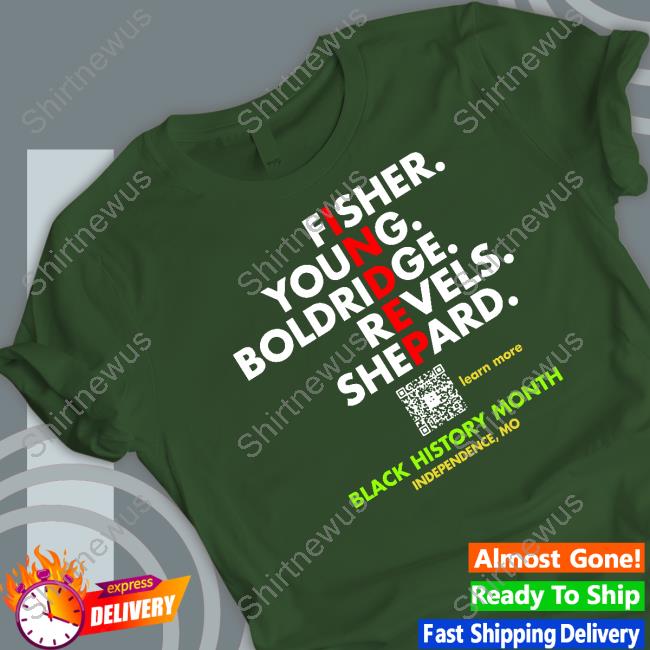 Fisher Young Boldridge Sevels Shepard Black History Hoodie