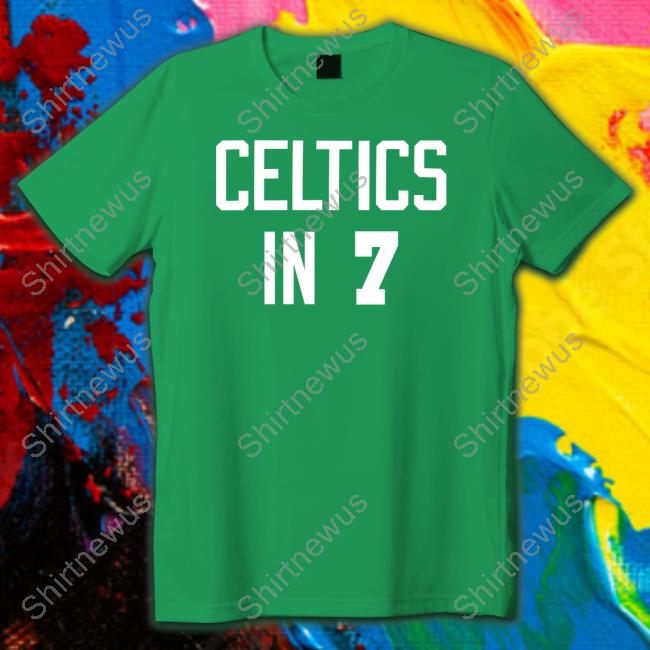 Official Dave Portnoy Celtics In 7 Shirt Barstool Sports