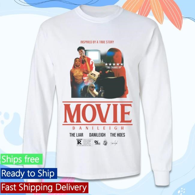 Official Def Jam Store Danileigh: Movie White Long Sleeve Top Shirt