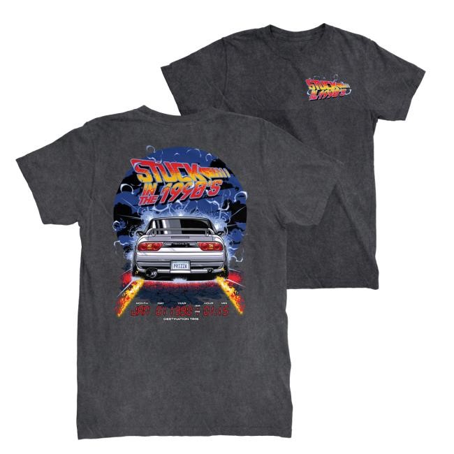 Official PrizzaMike Merch Stuck in the 1990s - DISTRESSED T Shirt