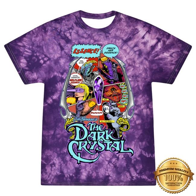 Official Cavity Colors The Dark Crystal: Vital Essence - Tie-Dye Tee (Crystal Variant)