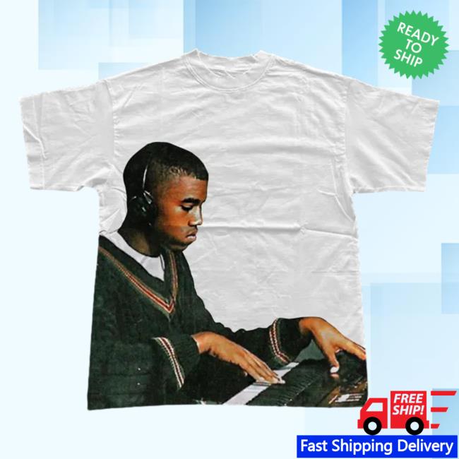 Official Do Not Disturb Clothing Store Shop Dnd By Ferris Young Kanye Piano Shirt 2023 White