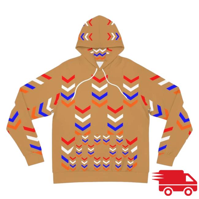 Official Signshirtz Clothing Merch Chevon Design - Brown Large Aop Hoodies 3D All Over Print
