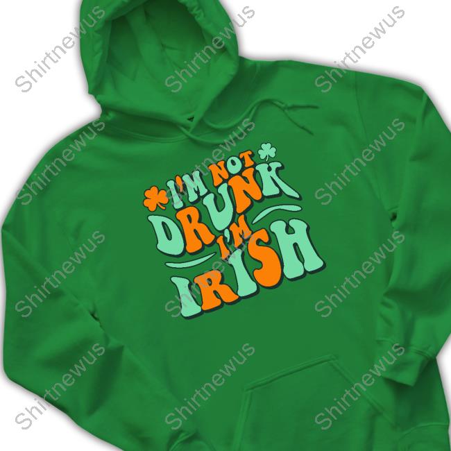 Barstool Sports I'm Not Drunk I'm Irish Crewneck Sweatshirt