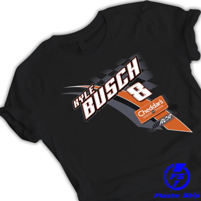Kyle Busch Cheddar’s 8 Shirts