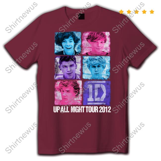 Harry One Direction Up All Night Tour 2012 Shirt Pop Crave