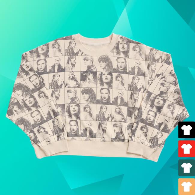 Official TayloSwift Clothing Merch Shop Store Taylor Swift The Eras Tour Cropped Beige New Shirt