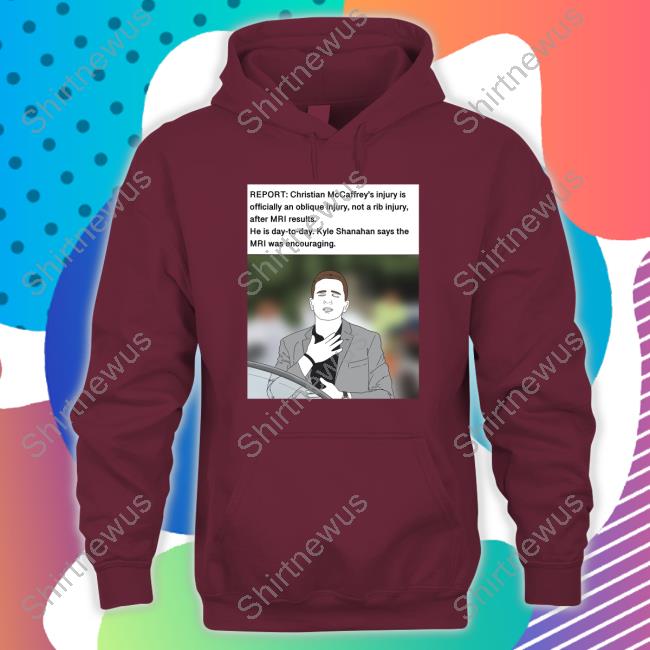 Rita Oak Ko-Fi Merch Day 41 Relief Meme Christian Mccaffrey's Injury Is Officially An Oblique Injury Shirt Official Rita Oak Ko-Fi Merch Day 41 Relief Meme Shirt