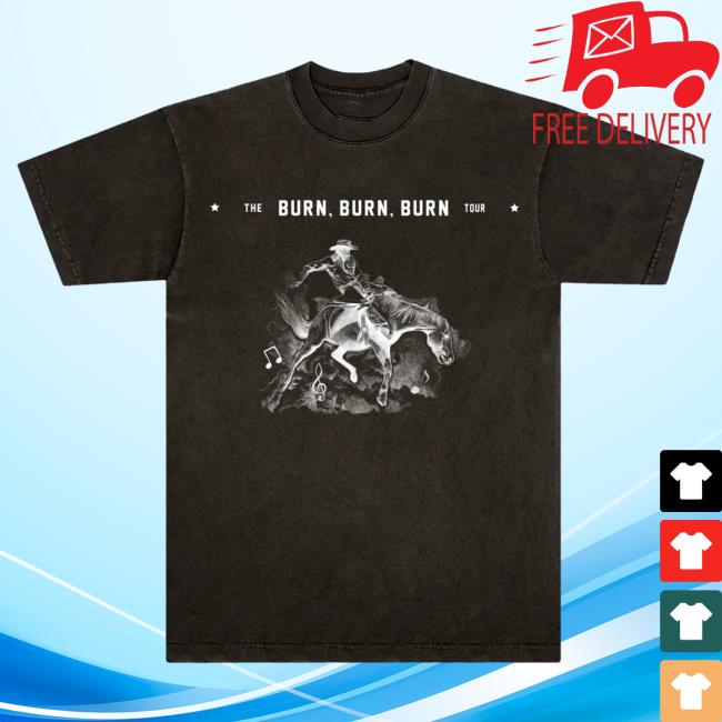 ZachBryan Merch Store Zach Bryan Shop Bucking Bronco Tour Hot Shirt Black Apparel Clothing