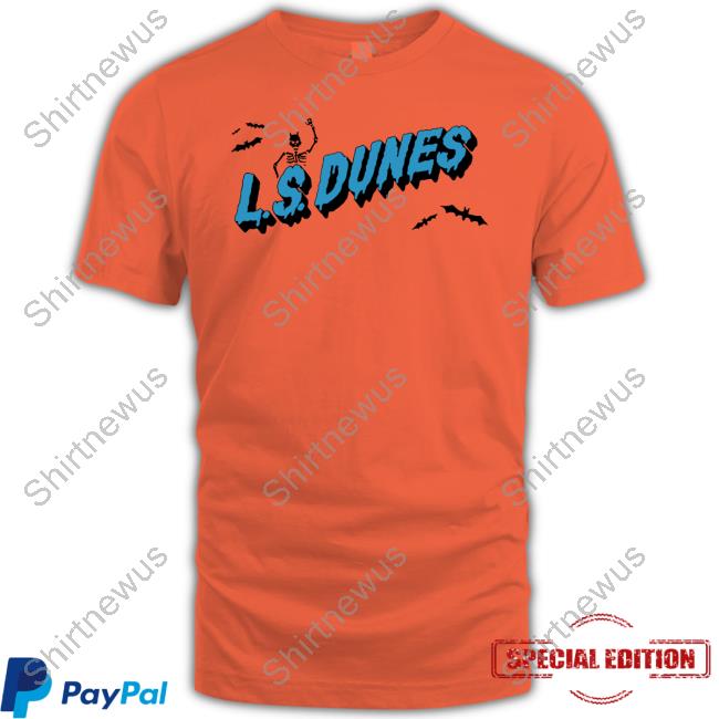 L.S. Dunes Spooky Skeleton Crewneck Sweatshirt