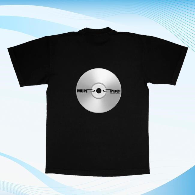 Playboi Carti IAM Silver Disc Tee - Playboi Carti Merch