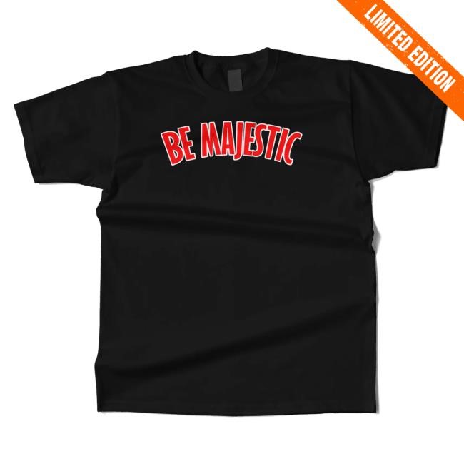 Be Majestic Store Regal Red Logo Shirt