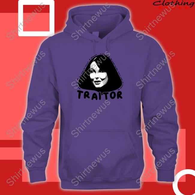 Amanda Merch Amanda Traitor White Hooded Sweatshirt