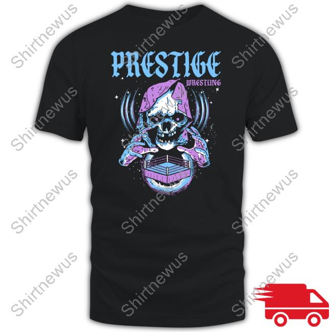 Official Prestige Wrestling Merch Prestige Crystal Ball Ring T Shirt