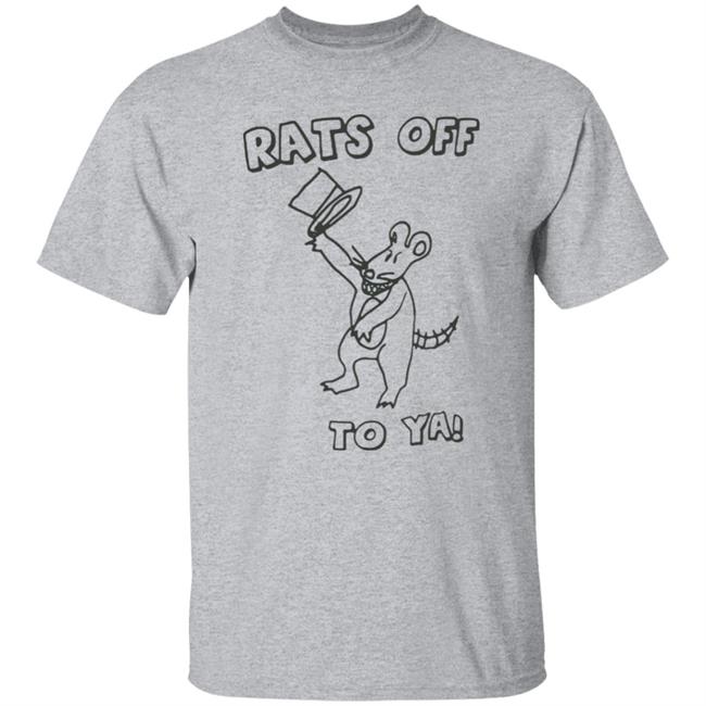 Tim And Eric Official Store Merch Bob Dylan Rats Off To Ya Shirt