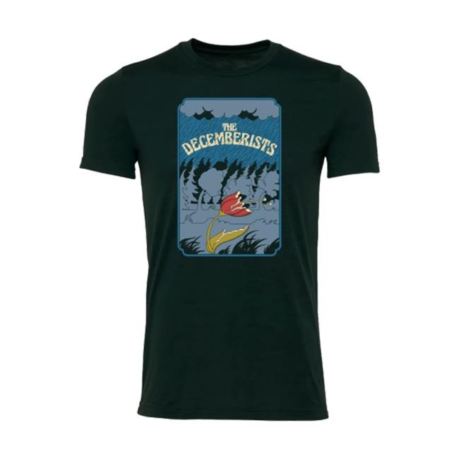 The Decemberists Official Merch Store Tulip Top Shirt The Decemberists Clothing Shop The Decemberists Apparel Collection