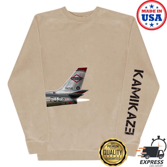 Eminem Slim Shady Clothing Shop Store Plane Kamikaze Album Long Sleeve Tees SlimShady Merch