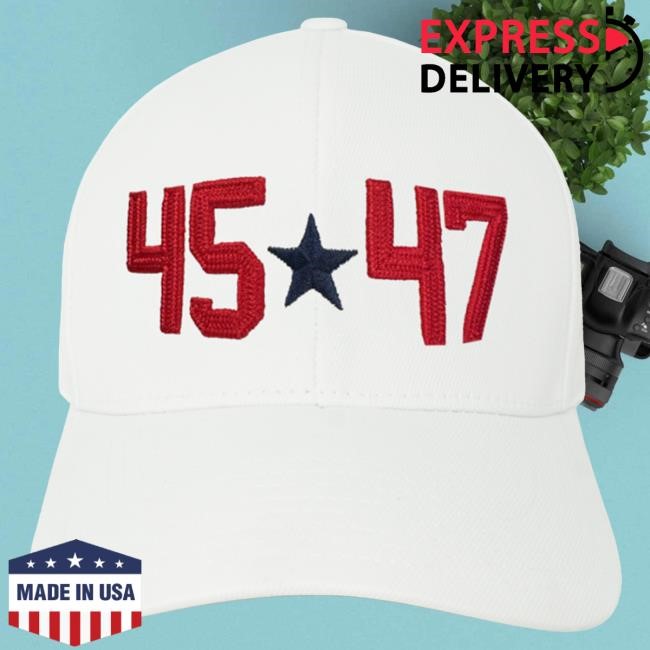Donald Trump 45★47 Performance Hat For Campaign Rallies