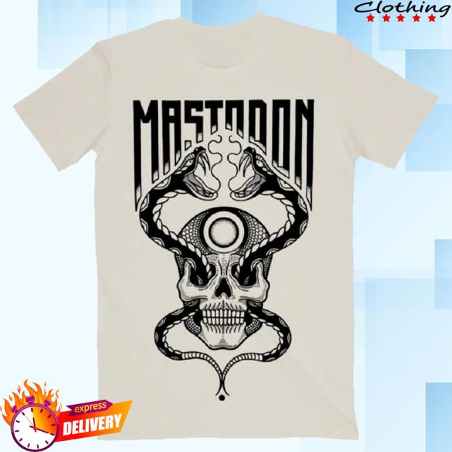 Official Mastodon Rocks Merch Store Mastodon Skull Snake Top Shirt Mastodonrocks