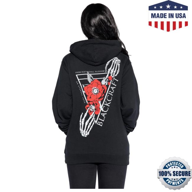 Blackcraft Cult Clothing Store BlackcraftCult Eternal Love - Zip Up Popover Sweatshirt