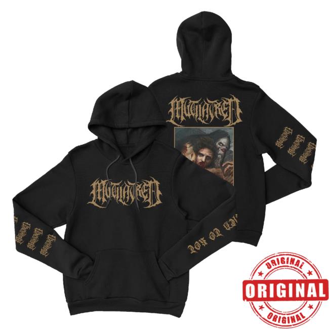 Official Night Shift Store Shop Mutilatred - Determined To Rot Sweatshirts Nightshift Merch