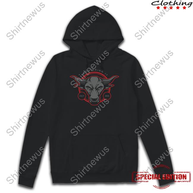 Wwe The Rock Team Bring It Bull T Shirt Pau