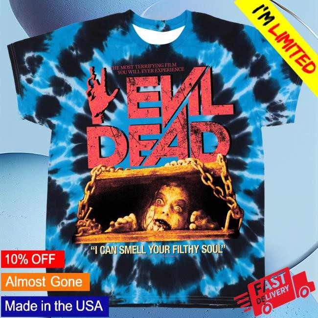 Official Studiohouse Designs Evil Dead (2013) Basement Tiedye (Limited!) Top Shirt
