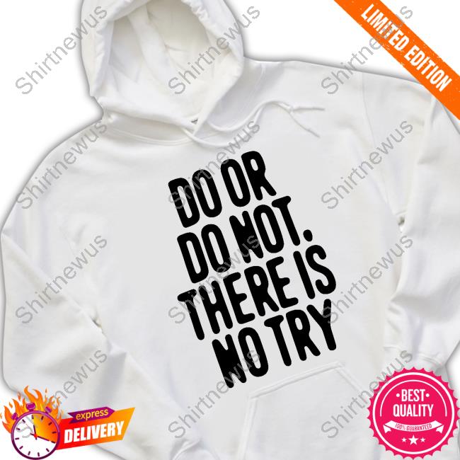Official Human Made Merch Do Or Do Not There Is No Try White Tee Shirt Starwars