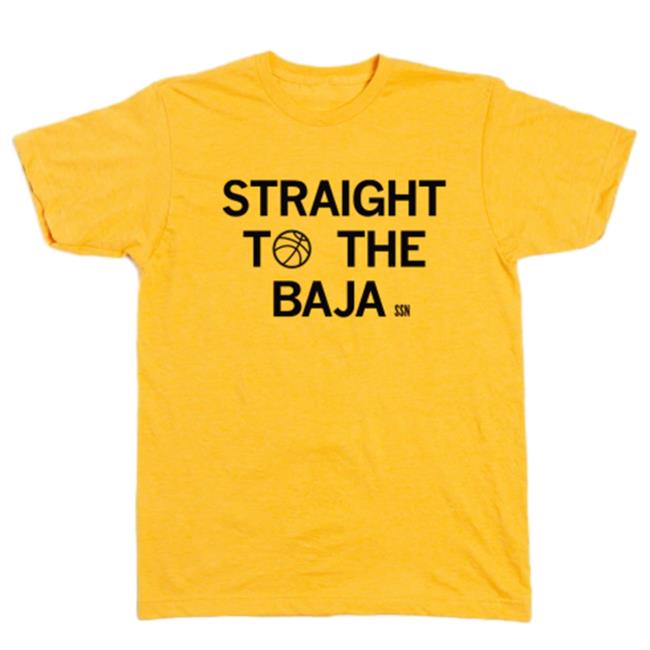 Straight To The Baja Ssn Basketball Shirt