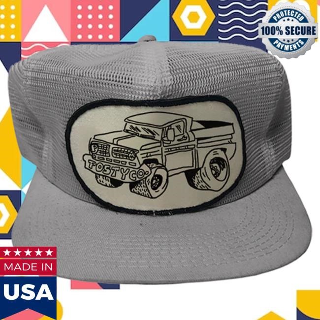 Official Post Malone Merch Store Shop Post Malone Mesh Trucker Cap PostMalone