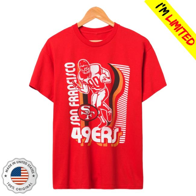 Official Junk Food Apparel Clothing Store Shop Junkfoodclothing San Francisco 49ers Running Back Flea Market Top Shirt