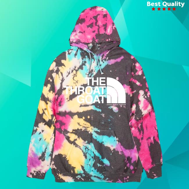 Official Linda Finegold Merch Store The Throat Goat Long-Sleeve Colorblast Tie Dye Lindafinegold Shop Tie-Dye