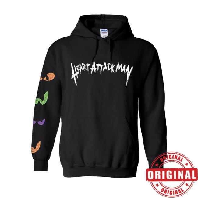 Heart Attack Man Eyes Long Sleeve Shirt